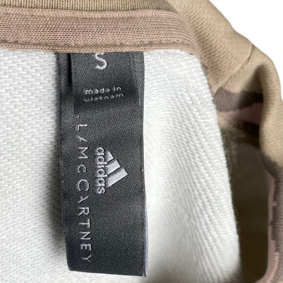 ADIDAS STELLA MCCARTNEY Collab Zebra Pink Brown 100% Organic Cotton Women Small - Picture 5 of 11